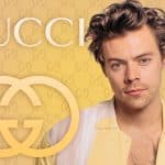Harry Styles fronts a Gucci collab
