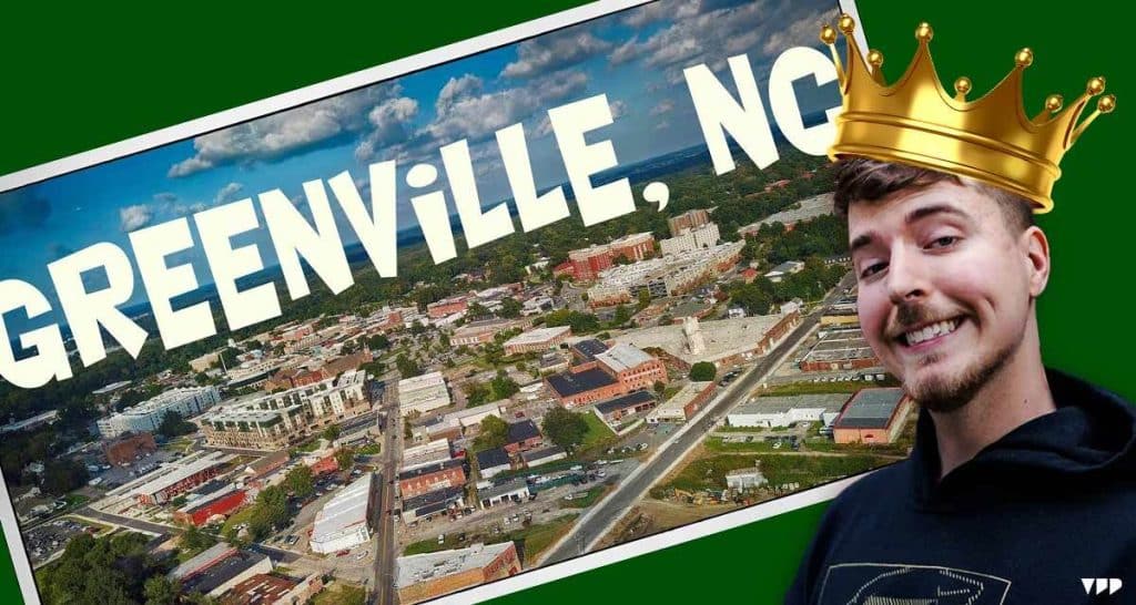 MrBeast Is a Hometown Hero in Greenville North Carolina