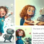 AI writes and illustrates a children’s book