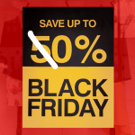 On Black Friday, most products are 0% off