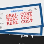 The ticketing industry pushes customer costs to the front