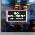 Public places are banning influencers