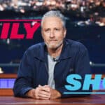 Jon Stewart is back on The Daily Show desk