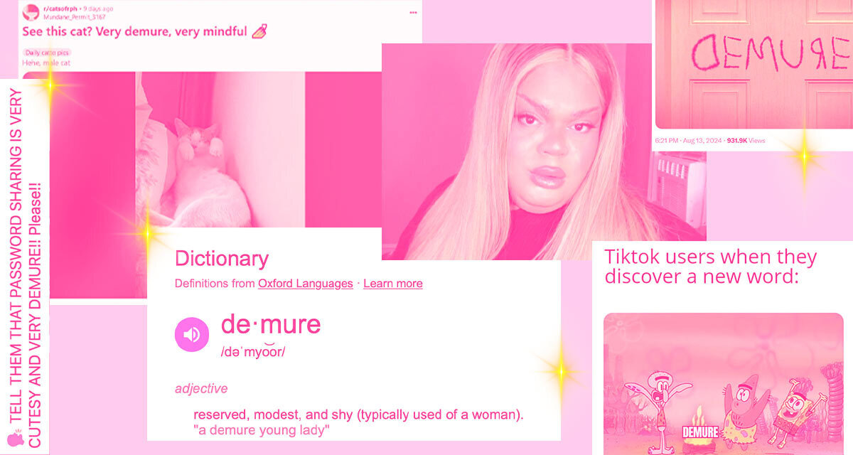 tiktok-demure-trend-trademark-thefutureparty